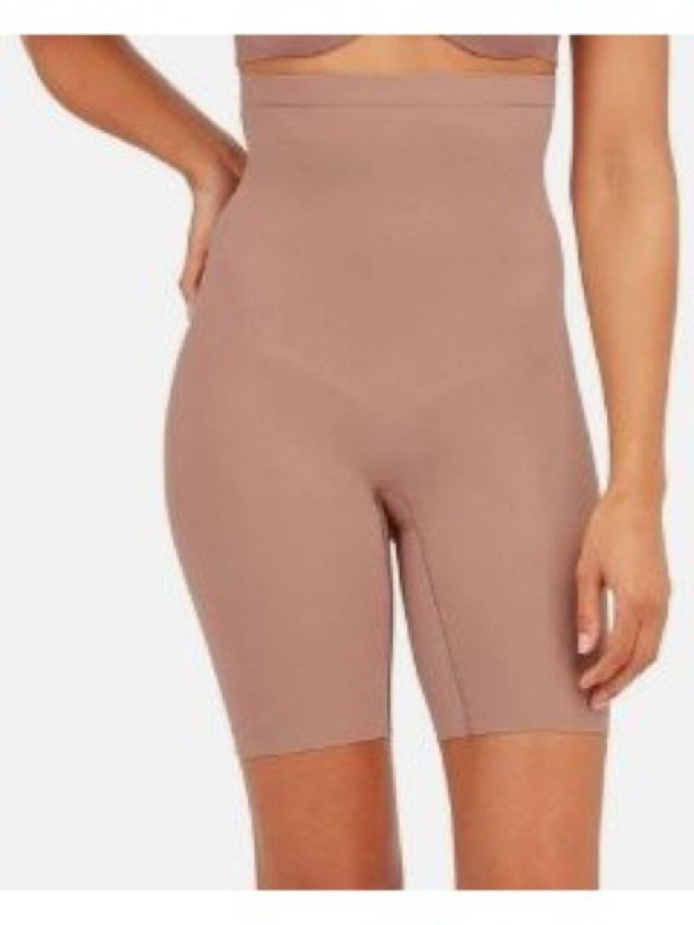 Spanx Higher Power Short Medium Cafe Au Lait Shapewear NWB SPX2745